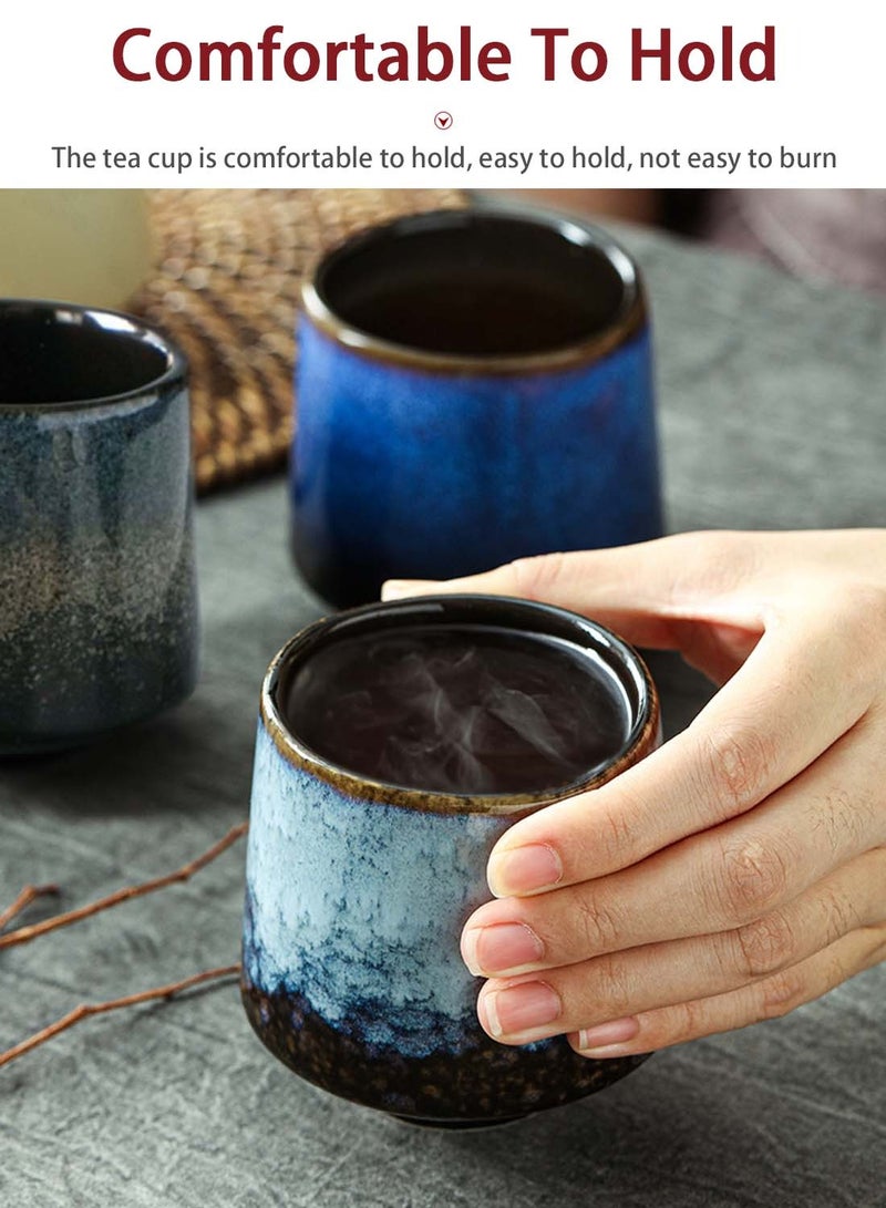 EqiEch Set of 4 Double Walled Espresso Coffee Cup Multicolour 220ml - Image 5