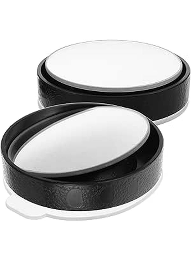 2Pcs Car Wide Angle Blind Spot Mirrors with Suction Cup for SUV Van and Truck - Image 1