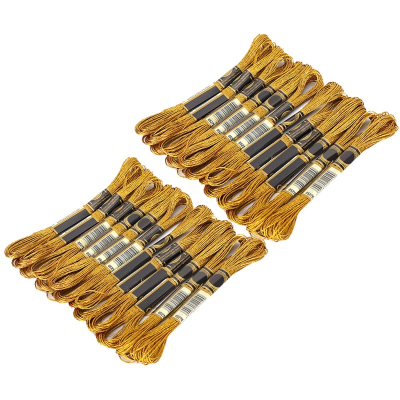 Embroidery Floss 500M: Lint-Free Fade-Resistant - Metallic Luster Polyester Cross-Stitch Thread for Cross-Stitch Lovers, Home Craft Projects, Children’s Handmade Works - Image 4