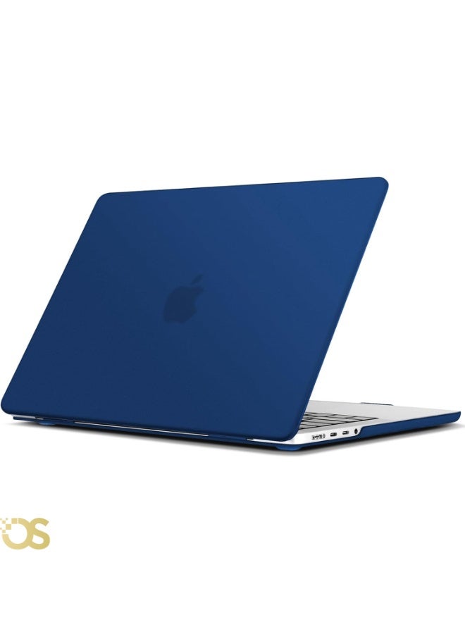 OS Hard Shell Protective Case for MacBook Air 13.6-inch — Matte Blue — Compatible with A2681, A3113 & A3240 Models - Image 5