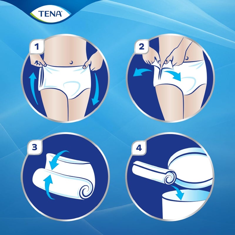 TENA Pants Plus Extra Large 120cm160cm4662in Pack of 12 - Image 4