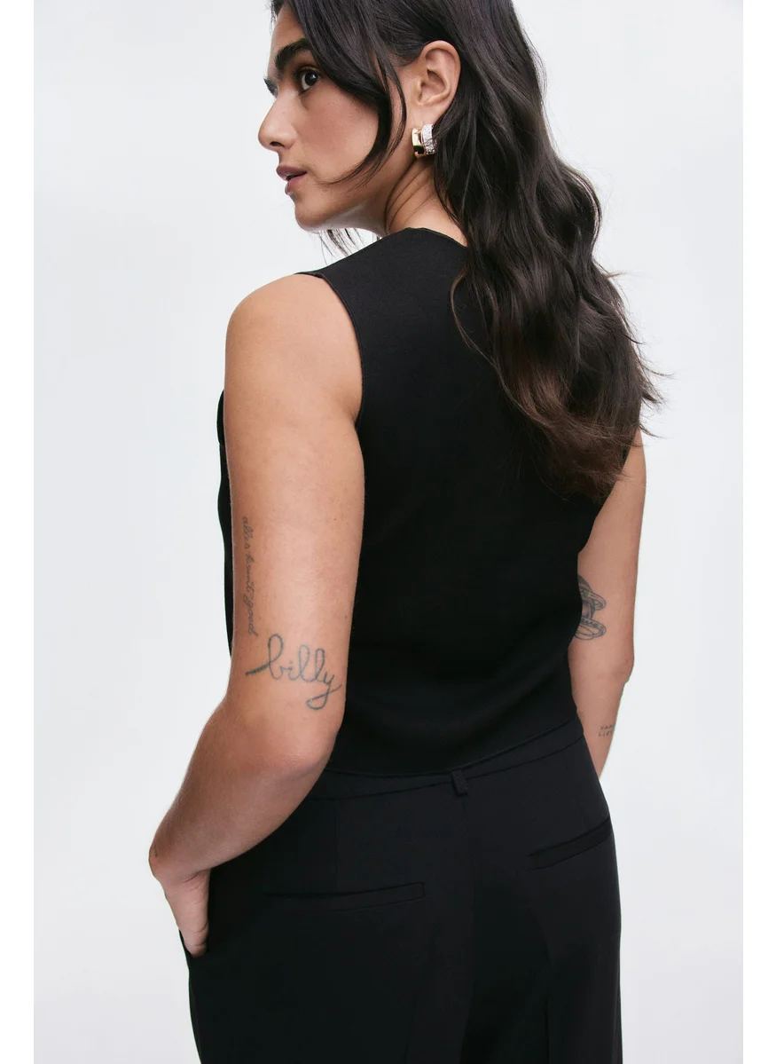 H&M Jersey Waistcoat
