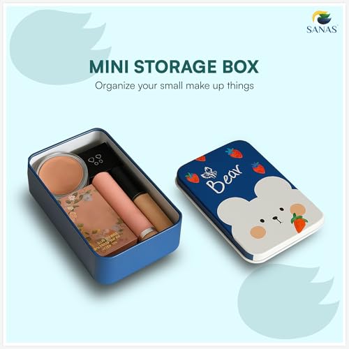 Sanas Tin Container 6Pc Gift boxes Unicorn Box Storage Container Small Storage Box Storage boxes For Kids Birthday Tin Boxes Multipurpose Storage Box l - Image 5