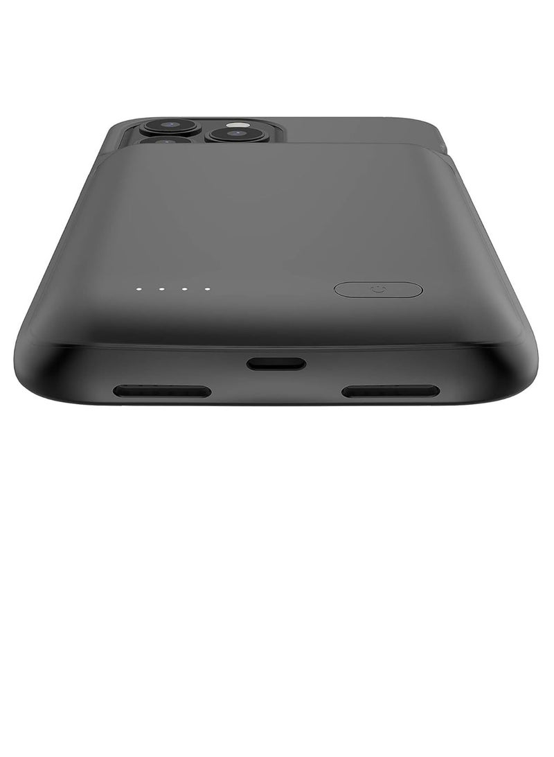 Zexen iPhone 13 Promax /12 Promax Battery Case for iPhone 13 Pro Max/12 Pro Max Battery Case,Idealforce 7000mAh  External Backup Portable Pack Battery Charger Case for iPhone - Image 2
