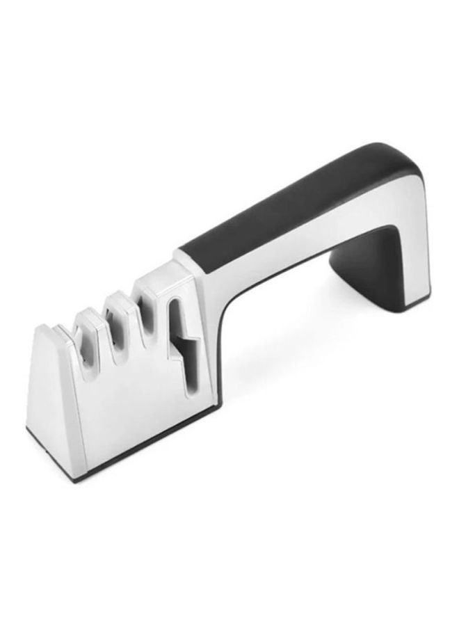 أداة شحذ السكاكين 4 في 1 فضي 23x5.7x9سم - Image 4