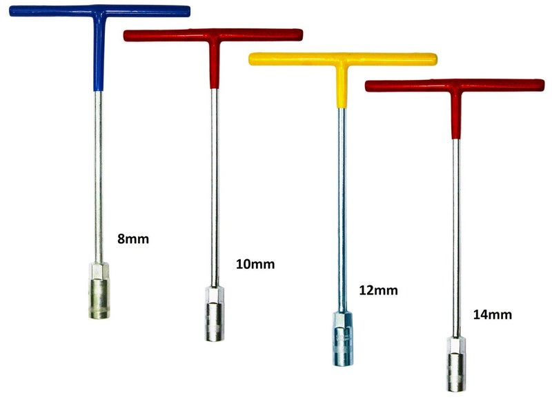 MLD JG881 T spanner Hex Tool Kit Set T-Type Handle Goti Socket Wrench pana For Home and Office T Spanner Combo (8 mm, 10mm, 12mm, 14 mm) (T Spanner Tool Kit Set) - Image 5