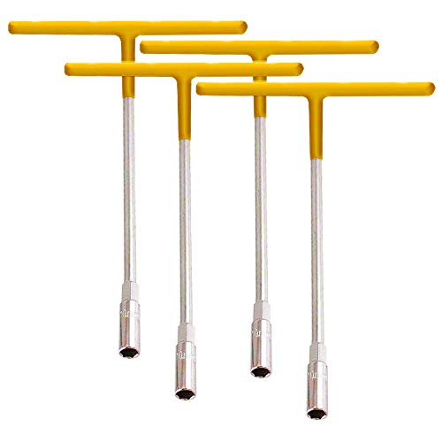 MLD JG881 T spanner Hex Tool Kit Set T-Type Handle Goti Socket Wrench pana For Home and Office T Spanner Combo (8 mm, 10mm, 12mm, 14 mm) (T Spanner Tool Kit Set) - Image 1