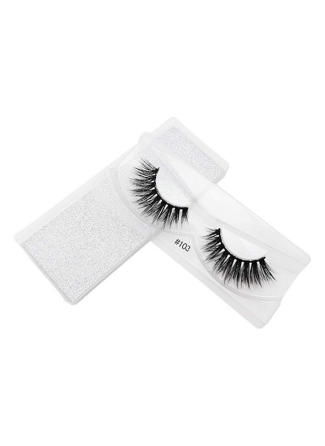 Vayator 10 Pairs Wholesale Eyelashes 3D Natural False Eyelashes Mink Lashes Soft Eyelash Extension Makeup Kit (S103)  - Image 5