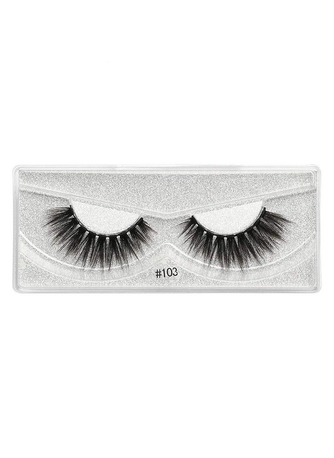 Vayator 10 Pairs Wholesale Eyelashes 3D Natural False Eyelashes Mink Lashes Soft Eyelash Extension Makeup Kit (S103)  - Image 4