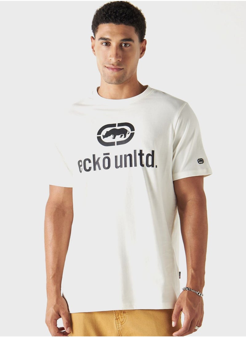 Ecko Unltd. - تي شيرت برقبة دائرية وشعار الماركة - Image 1