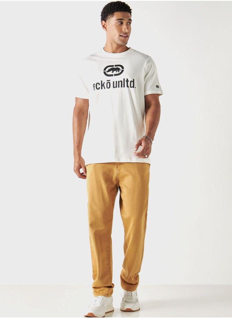 Ecko Unltd. - تي شيرت برقبة دائرية وشعار الماركة - Image 1