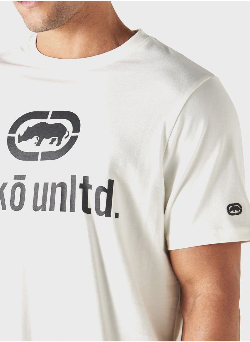 Ecko Unltd. - تي شيرت برقبة دائرية وشعار الماركة - Image 1