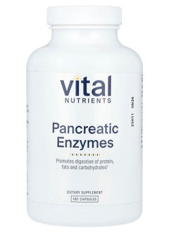 Vital Nutrients Pancreatic Enzymes  180 Capsules 