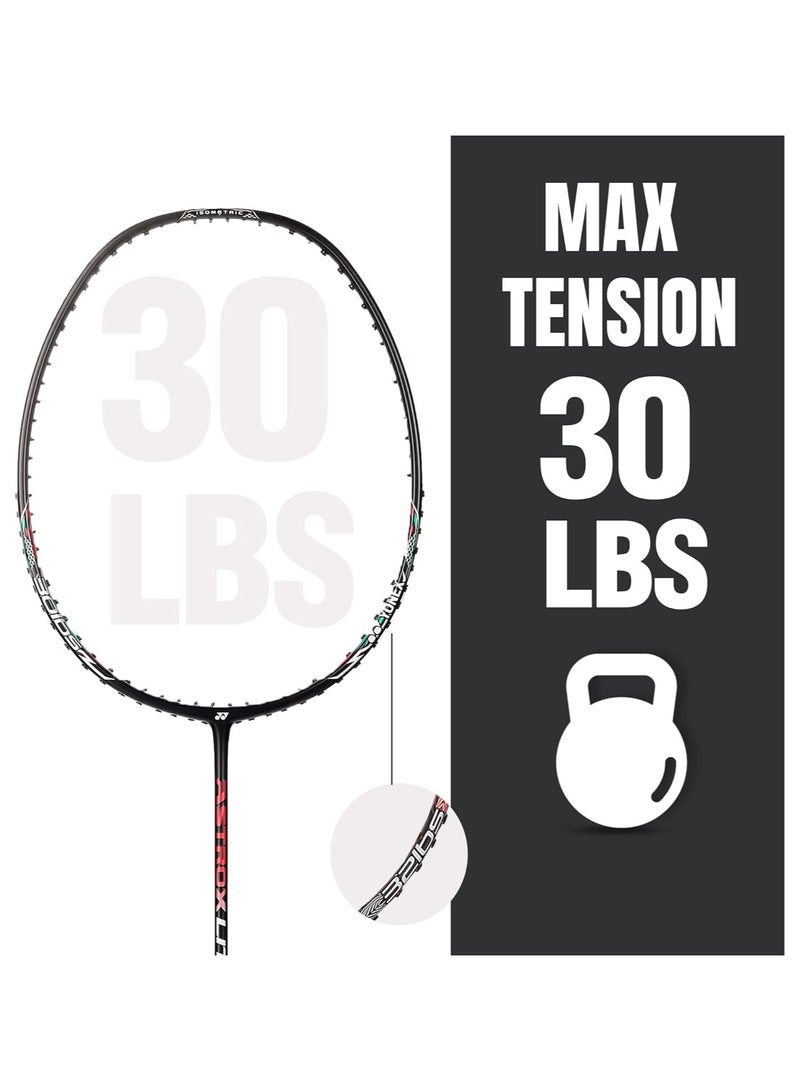 Yonex Yonex Astrox Lite 37i Badminton Racquet | 5U G4 | Lightweight Graphite Racket for Speed & Control – Black  - Image 3