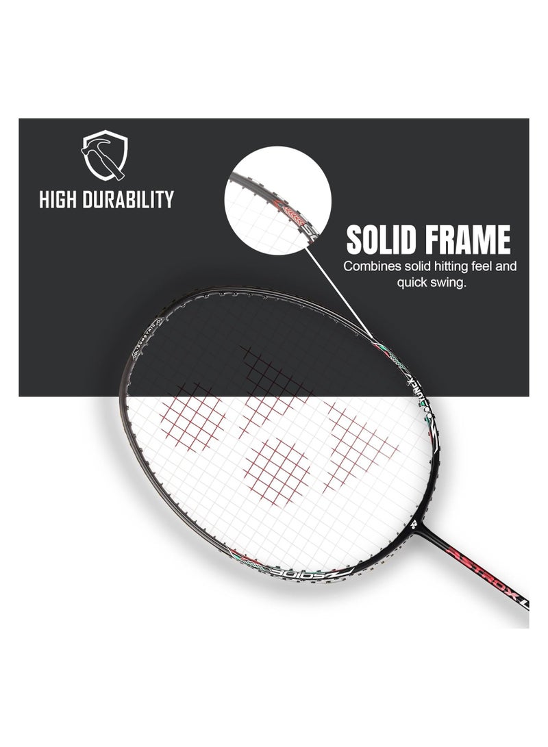 Yonex Yonex Astrox Lite 37i Badminton Racquet | 5U G4 | Lightweight Graphite Racket for Speed & Control – Black  - Image 5