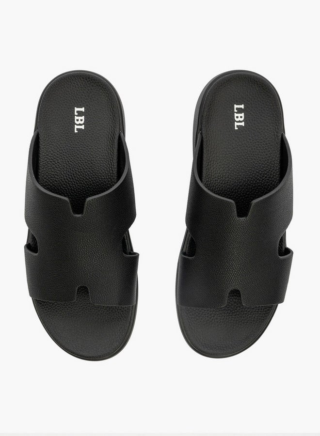 LBL by Shoexpress Solid Slip-On Sandals - Image 3