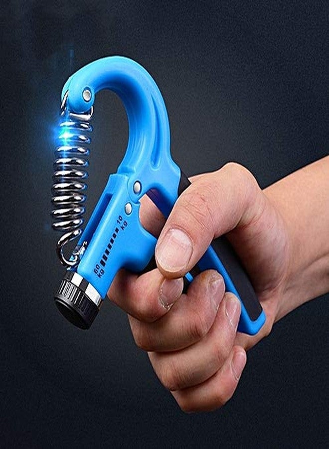 GymWar Adjustable Hand Grip Upto-40kg Comfortable Grip- by GymWar (Blue) - Image 5