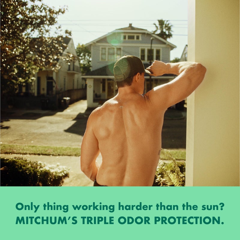 Mitchum Menâ€™s Triple Odor Protection Antiperspirant & Deodorant Gel, Unscented, 48HR Protection, 3.4 oz - Image 5