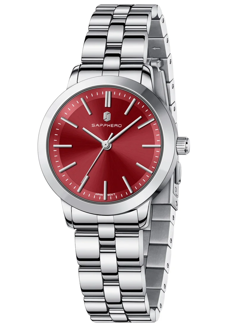 Sapphero SAPPHERO Wrist Watch for Women Luxury Ladies Watches Women's Bracelet Watch Small Stainless Steel Analog 5ATM Waterproof Watches for