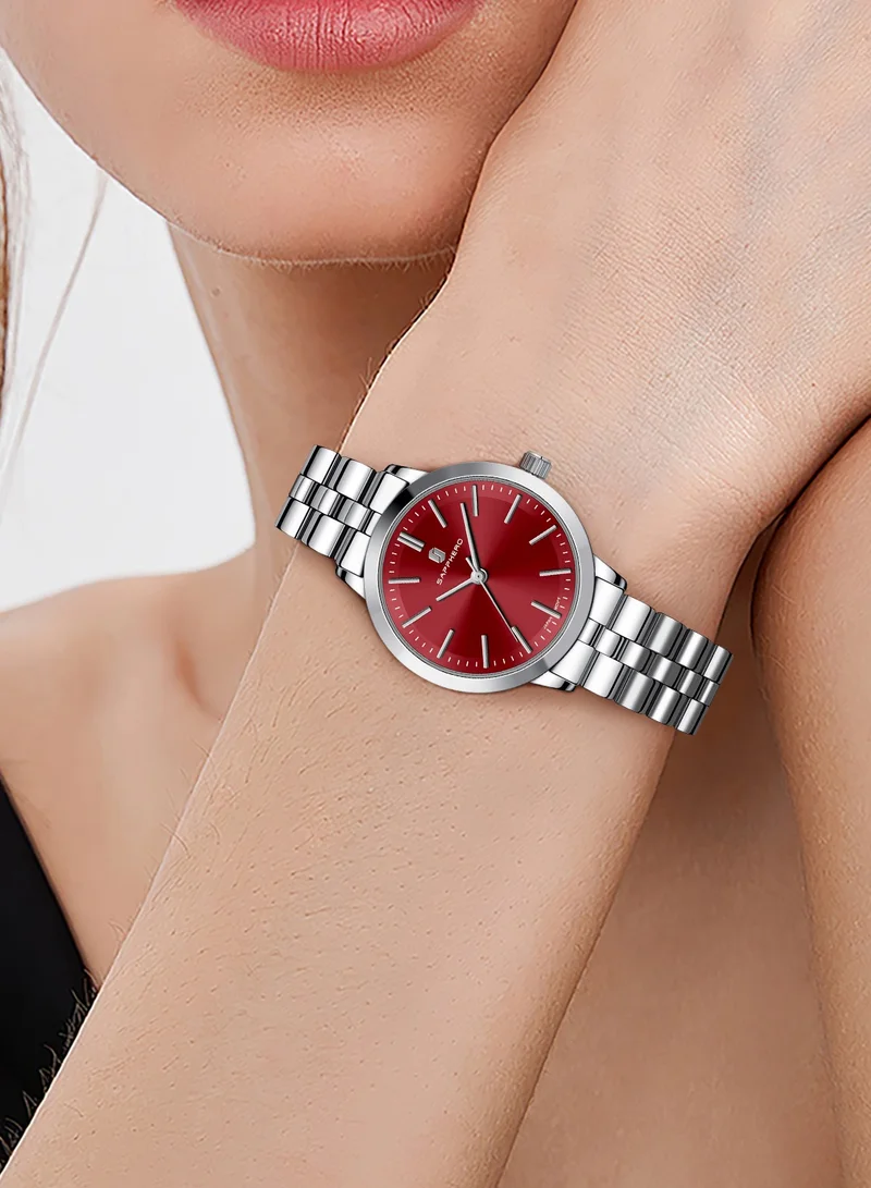 Sapphero SAPPHERO Wrist Watch for Women Luxury Ladies Watches Women's Bracelet Watch Small Stainless Steel Analog 5ATM Waterproof Watches for