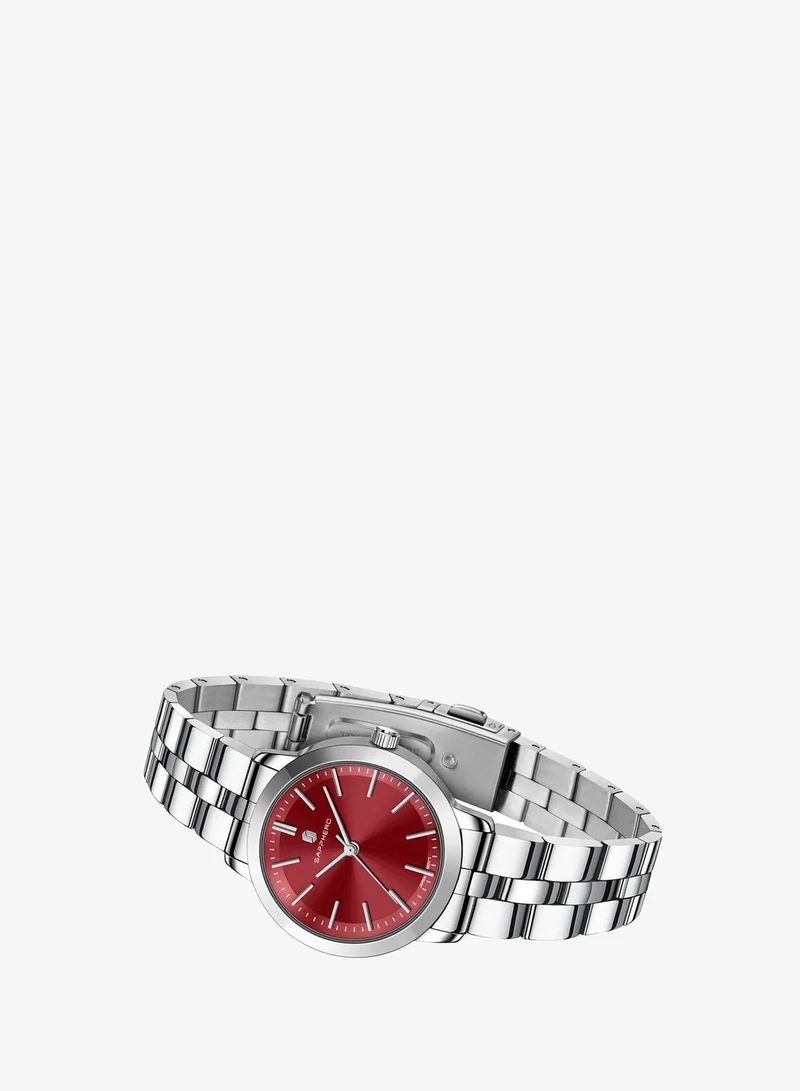 Sapphero  SAPPHERO Wrist Watch for Women Luxury Ladies Watches Women's Bracelet Watch Small Stainless Steel Analog 5ATM Waterproof Watches for for Women | Best Price UAE