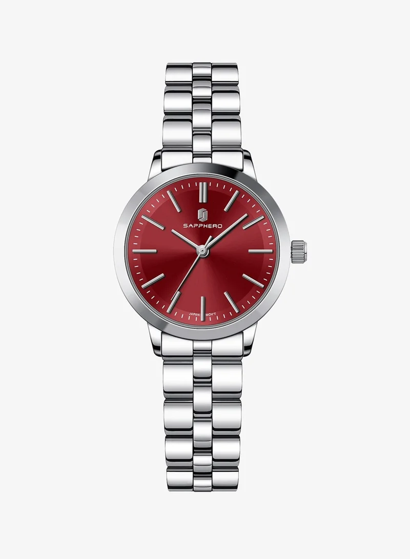 Sapphero  SAPPHERO Wrist Watch for Women Luxury Ladies Watches Women's Bracelet Watch Small Stainless Steel Analog 5ATM Waterproof Watches for for Women | Best Price UAE