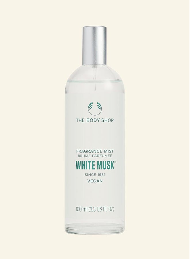 THE BODY SHOP رذاذ عطر المسك الأبيض - بخاخ جسم زهور منعش مع الياسمين ومسك خالي من القسوة، عطر يومي خفيف وحسي، 100 مل - Image 2