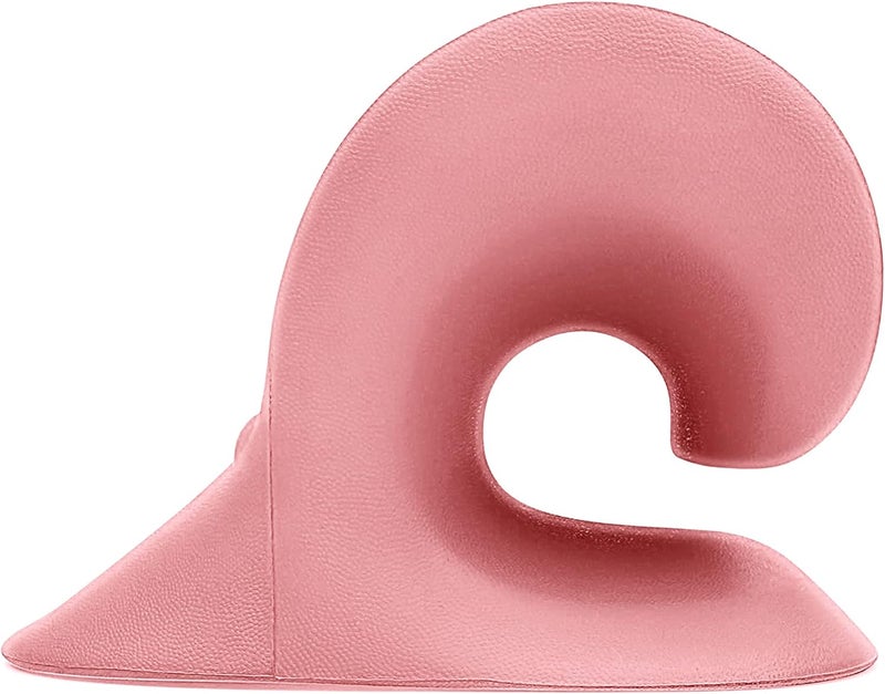 RESTCLOUD Neck and Shoulder Relaxer, Cervical Traction Device for TMJ Pain Relief and Cervical Spine Alignment, Chiropractic Pillow, Neck Stretcher(Pink) - Image 4