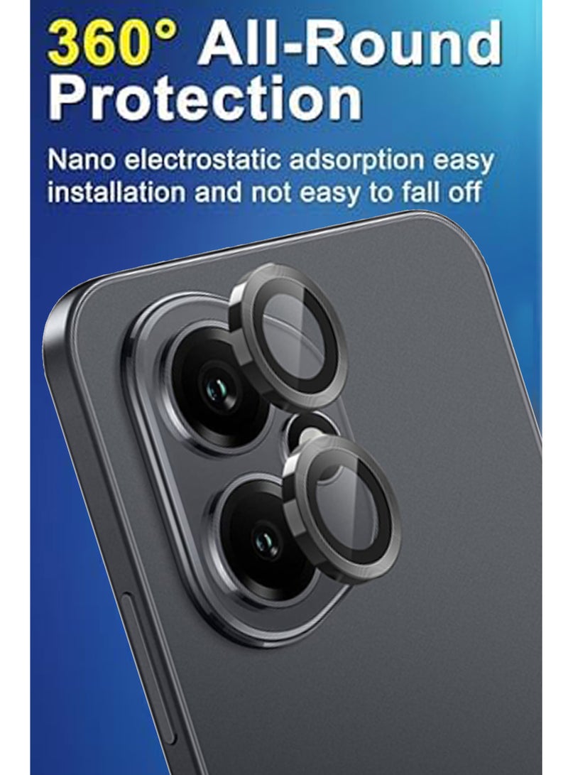 غطاء كاميرا لهونر 400 5G - واقي عدسة الكاميرا، مقاوم للخدوش، وضوح عالي الدقة، زجاج مقسى فائق النحافة 9H مع معدن سبيكة وأفضل حماية للكاميرا - Image 2