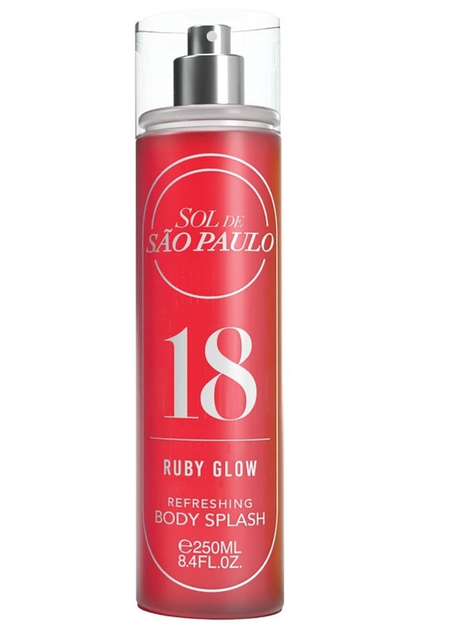 TRI SOL DE SAOPAULO 18 RUBY GLOW BODY SPLASH 250 ML