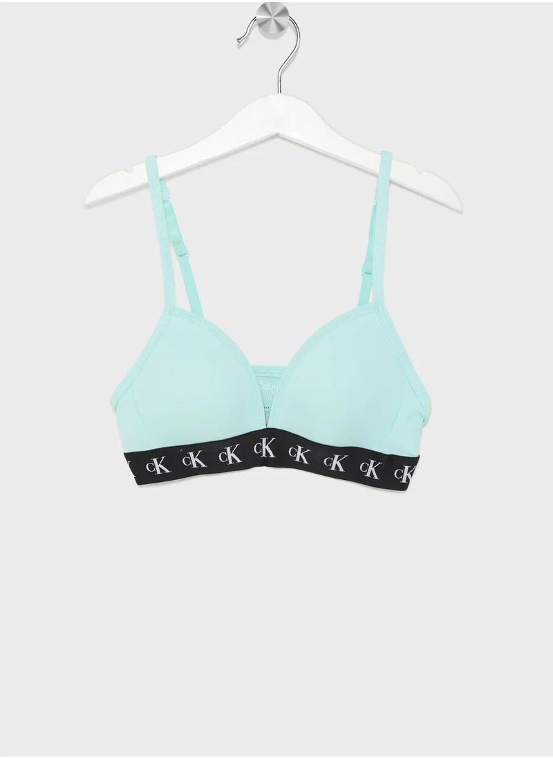 CALVIN KLEIN Youth Triangle Bra