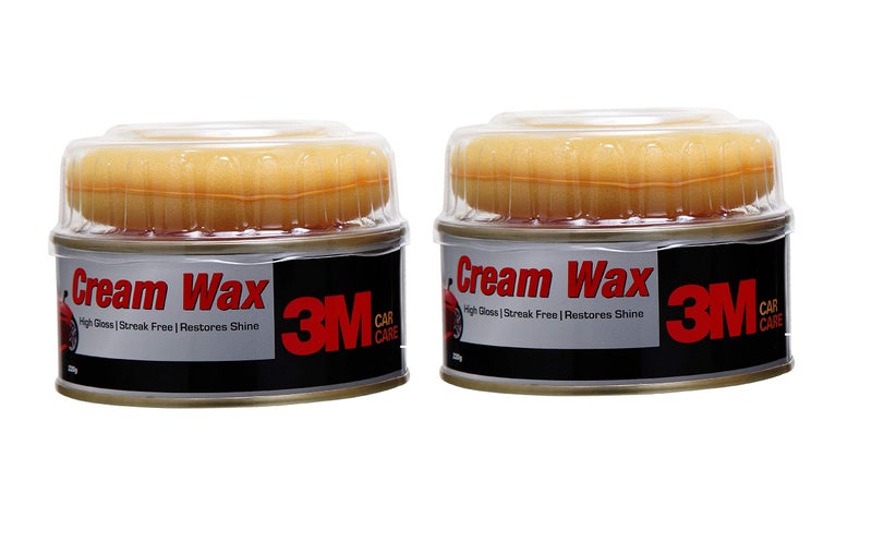 3M Car Care Cream Wax 220g (Pack of 2) - Image 1