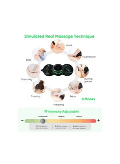 Neck Massager, Portable Mini Cervical Massager Pads, Lymphatic Drainage Massage Mat for Arms Shoulder Back Waist Legs - pzsku/Z0ACEE505BD8A3467A1B7Z/45/_/1709375510/b614cf1e-b9ca-4c27-ba05-0eca61ea238e