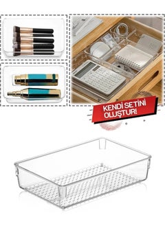 Boz House 3 Modular Drawer Organizers, Makeup Jewelry Organizer  - Image 1