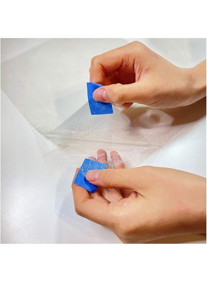 BDF 4WHLV Decorative Window Film White Leaves (24in X 7ft) - Image 5