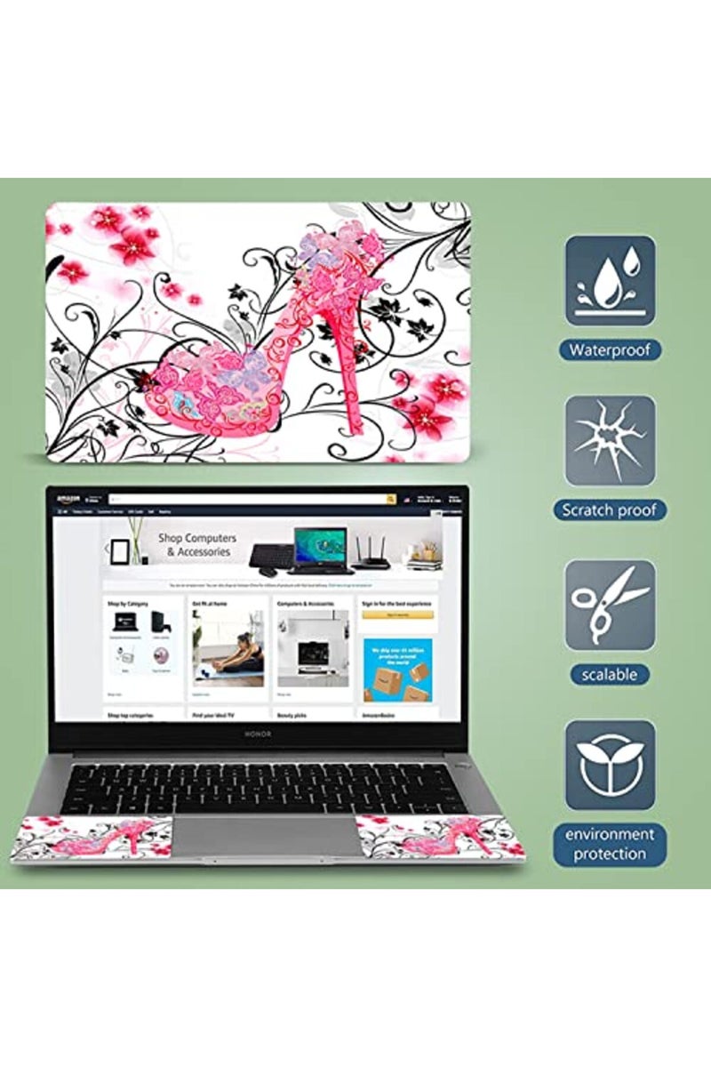 icolor Butterflies High Heel Laptop Skin Sticker - Image 4