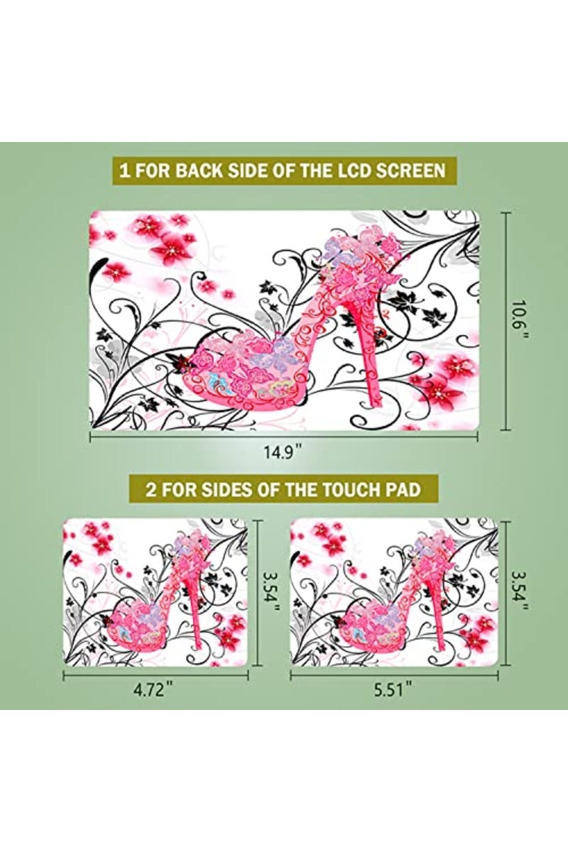 icolor Butterflies High Heel Laptop Skin Sticker - Image 5