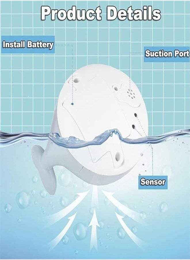 Generic - Baby Bath Toys, Whale Automatic Spray Water Bath Toy, Induction Sprinkler Bathtub Shower Toys for Toddlers Kids Boys Girls, Pool Toy for Baby (Grey Whale) - Image 1