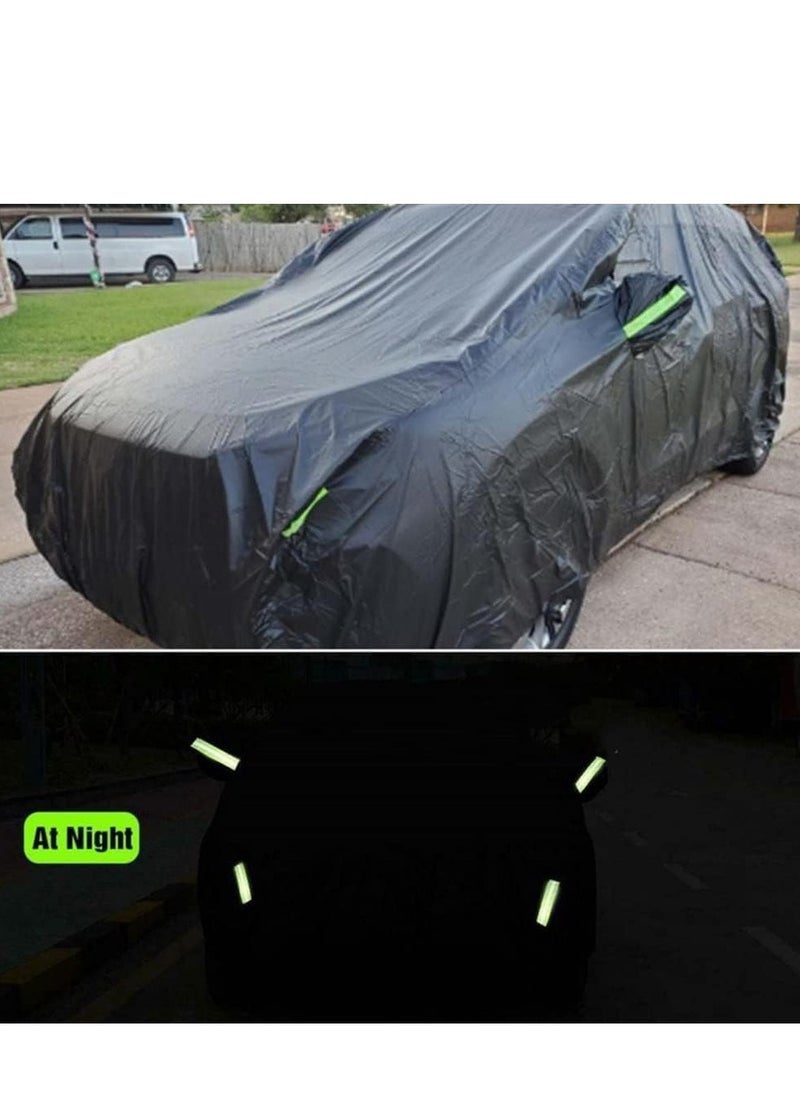 Generic Double layer cotton lined car cover, full protection against water, sun and dust (New Tucson-Tucson-Qashqai-Sportage)  - Image 2