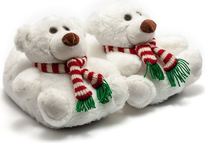 Twigy Polar Women Animal Slippers White 36/41 AA0641  - Image 2