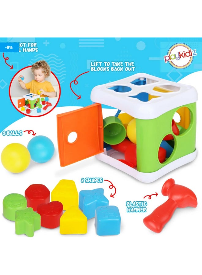 تصنيف و ادخال الأشكال الهندسية مع المطرقة التعليمية للأطفال - Image 4