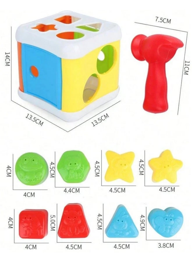 تصنيف و ادخال الأشكال الهندسية مع المطرقة التعليمية للأطفال - Image 5