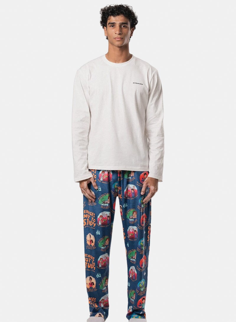 In Your Shoe Santa Fluffy Pyjama Pants - Image 2