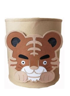 Generic 3D Cute Waterproof Felt Laundry Basket - Tiger  - Image 2