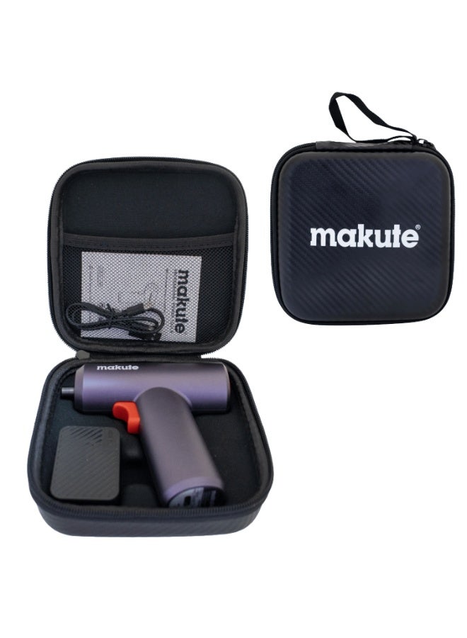 makute 3.7V Cordless Screwdriver Drill, Rechargeable Electric Mini Power Tool, 250RPM Speed, 5Nm Torque, Lightweight Portable Handheld Driver for Home DIY & Repair – Model CCD121-14P - Image 3