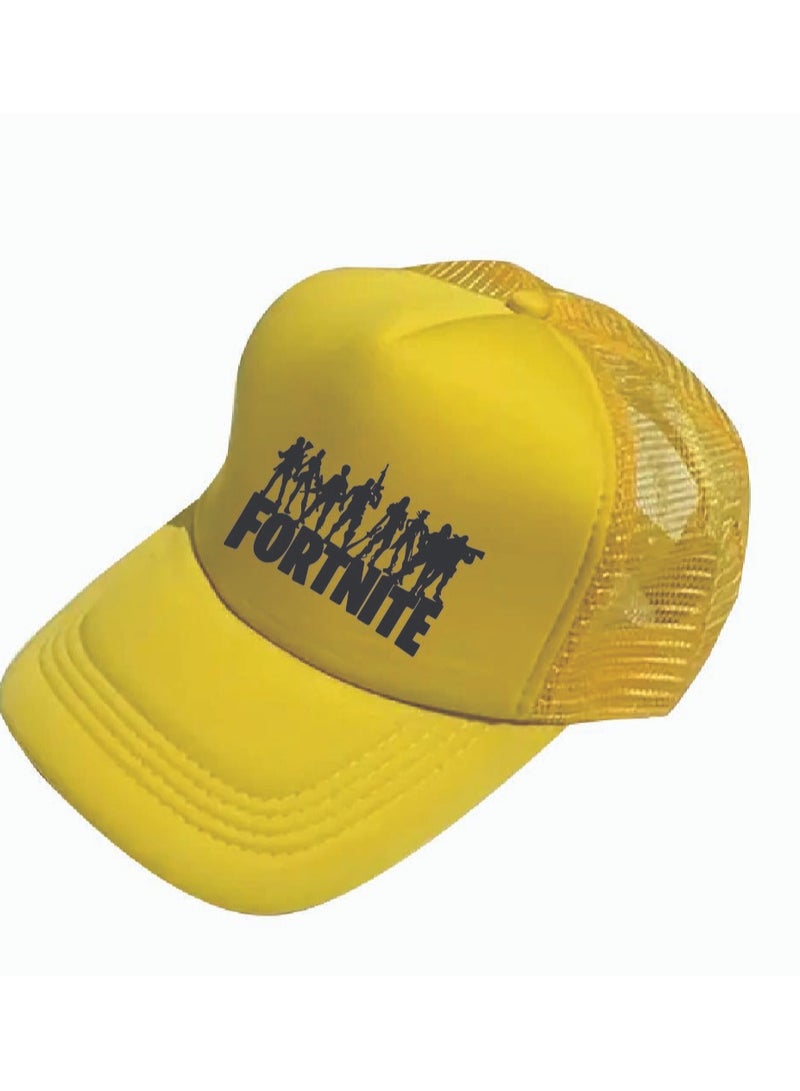 Kid's Gaming Mesh Baseball Cap - Adjustable Plastic Snapback for a Perfect Fit and Breathable - Gaming Graphic Printed Baseball Foam Cap - Ideal Gift for Young Gamers  - Image 2