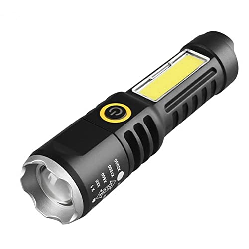 Care4 Care 4 USB Rechargeable Mini Pocket LED Flashlight | Portable Torch Light for Emergency Outdoor Camping Travel - Image 1