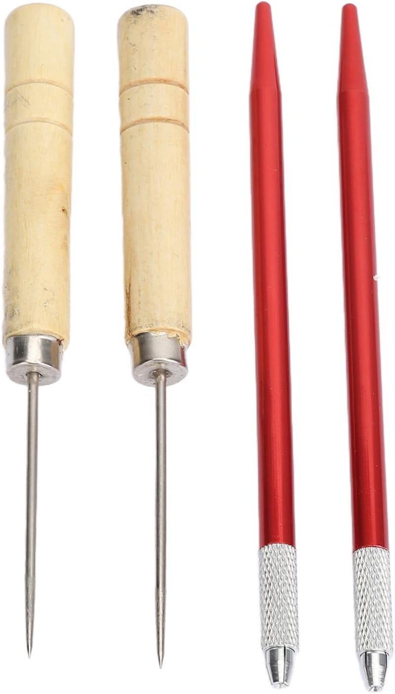 Doll Wig Rooting Tool with Copper Alloy Needle and Wooden Handle, DIY Doll Hair Making Accessories for Rehairing, Rerooting, Lace Wig Repair and Craft Projects at Home or - Image 3