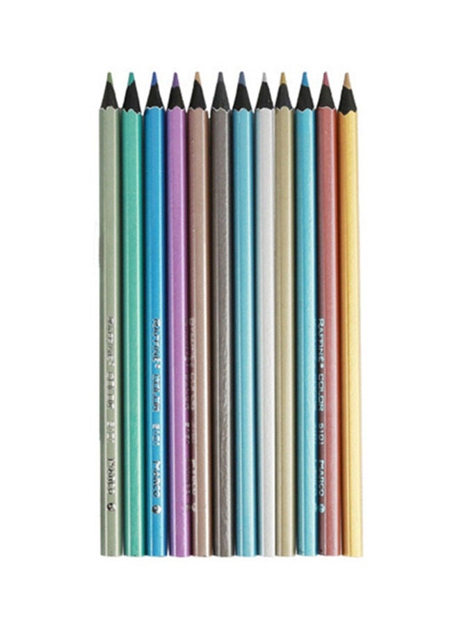NIBEMINENT 12-Piece Sketch Pencil Set Multicolor - Image 1