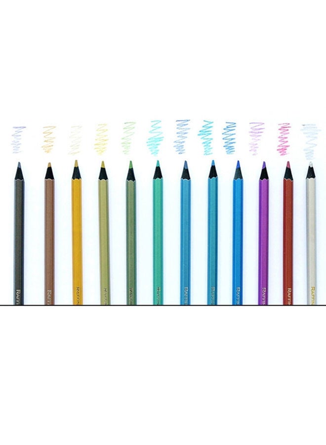 NIBEMINENT 12-Piece Sketch Pencil Set Multicolor - Image 2